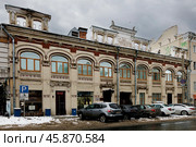 Доходный дом купца Долгашева, нач. XX в. Памятник архитектуры регионального значения № 631610640570005. Самара, улица Некрасовская, дом 56. Редакционное фото, фотограф Александр Селезнев / Фотобанк Лори