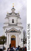 Николаевский Черноостровский монастырь Монастырь в Малоярославце. Стоковое фото, фотограф Константин Яковлев / Фотобанк Лори
