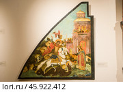 Невьянская икона, невьянская школа иконописи. экспозиция Екатеринбургского музея изобразительных искусств. Nevyanskaya icon, Nevyanskaya school of icon painting. the exposition of the Yekaterinburg Museum of Fine Arts (2011 год). Редакционное фото, фотограф Юрий Карачев / Фотобанк Лори