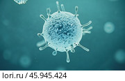 Close up of cellular organisms in liquid, magnified view. Стоковое видео, видеограф Данил Руденко / Фотобанк Лори