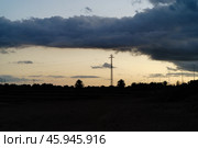 Ветряный закат на острове Гран Канария (2018 год) Стоковое фото, фотограф YuryKara / Фотобанк Лори