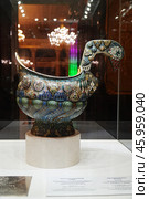 Russia, Saint Petersburg - 10.01.2025 Faberge Museum. Редакционное фото, фотограф Ekaterina Barashkova / Фотобанк Лори