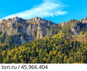 Mountain range of the Stone sea, mountain Nagoy - Kosh altitude 2090 meters above sea level. The Adygea Republic, the Western Caucasus. Стоковое фото, фотограф Андрей С / Фотобанк Лори