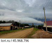 Цунами в небе. Стоковое фото, фотограф Анастасия Соломенко / Фотобанк Лори