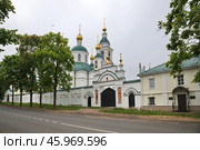 Богоявленский монастырь в Угличе. Храм Иконы Божией Матери "Феодоровская". Ярославская область, Россия (2024 год). Стоковое фото, фотограф Елена Коромыслова / Фотобанк Лори