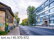 Улица Алексеевская в Нижнем Новгороде. Редакционное фото, фотограф Илья Старков / Фотобанк Лори