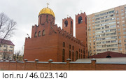 Москва, Дубровка, Ассирийская восточная церковь собор Мат-Марьям (2017 год). Стоковое фото, фотограф Николай Алмаев / Фотобанк Лори