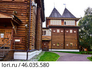 Дворец царя Алексея Михайловича. Музей-заповедник "Коломенское". Город Москва (2024 год). Редакционное фото, фотограф Александр Тараканов / Фотобанк Лори