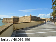 Город Кадис, Андалусия, Испания (2018 год). Стоковое фото, фотограф Сергей Дрозд / Фотобанк Лори