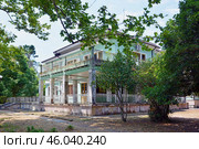 Дача И.В. Сталина в Мюссере, Абхазия (2024 год). Редакционное фото, фотограф Александр Замараев / Фотобанк Лори