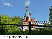 Рождественская церковь. Село Рождествено калужской области. (2019 год). Стоковое фото, фотограф Лариса Вишневская / Фотобанк Лори