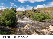Порог Ревун на реке Исеть, Каменский городской округ, Свердловская область (2024 год). Стоковое фото, фотограф Pukhov K / Фотобанк Лори