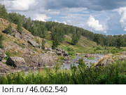 Порог Ревун на реке Исеть, Каменский городской округ, Свердловская область (2024 год). Стоковое фото, фотограф Pukhov K / Фотобанк Лори