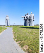 МЕМОРИАЛ ГЕРОЯМ ПАНФИЛОВЦАМ (2024 год). Редакционное фото, фотограф Anna Vedernikova / Фотобанк Лори