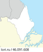 Location map of Amapa is a state of Brazil. Стоковая иллюстрация, иллюстратор Максим Гребешков / Фотобанк Лори
