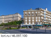 Street in Biarritz, France (2018 год). Стоковое фото, фотограф Boris Breytman / Фотобанк Лори