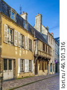 Street in Bayeux, France (2016 год). Стоковое фото, фотограф Boris Breytman / Фотобанк Лори