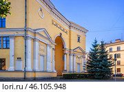 Доходный дом Тиханова, Лермонтовский проспект, Санкт-Петербург. Стоковое фото, фотограф Baturina Yuliya / Фотобанк Лори