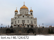 Храм Христа Спасителя. Редакционное фото, фотограф Наталия Макарова / Фотобанк Лори