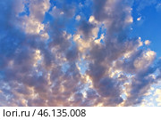Красивый закат над морем. Beautiful sunset over the sea. Стоковое фото, фотограф Татьяна Д / Фотобанк Лори