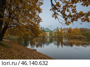Таврический сад. Большой пруд. Санкт-Петербург. Редакционное фото, фотограф Андрей Игнатов / Фотобанк Лори