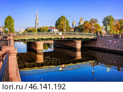 Никольский Морской собор, Семимостье, Крюков канал, Санкт-Петербург. Стоковое фото, фотограф Baturina Yuliya / Фотобанк Лори