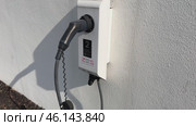 Turkey, Belek, 10 June 2024. Refueling for electric cars. Редакционное видео, видеограф Ирина Старикова / Фотобанк Лори