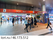 Siam metro station, Bangkok (2016 год). Редакционное фото, фотограф Александр Подшивалов / Фотобанк Лори