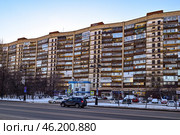 Старый мнгоквартирный дом. Город Тюмень. Улица Республики, дом 92. Стоковое фото, фотограф Александр Тараканов / Фотобанк Лори