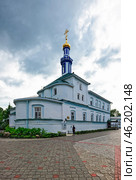 Церковь святых отцов Раифских и Синайских. Раифский Богородицкий монастырь (2024 год). Редакционное фото, фотограф Макаров Алексей / Фотобанк Лори