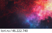 Colorful background with a red and blue swirl. Стоковое AI-видео, аниматор Sergey Grishin / Фотобанк Лори