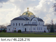 Свято-Николаевский гарнизонный храм, Цитадель Брестской крепости, Брест, Беларусь (2020 год). Редакционное фото, фотограф Алексей Иванов / Фотобанк Лори
