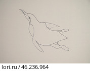 Пловец. Стоковая иллюстрация, иллюстратор Ольга Кузнецова / Фотобанк Лори