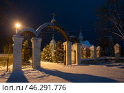 Коряжма. Николо-Коряжемский мужской монастырь. Редакционное фото, фотограф Литвяк Игорь / Фотобанк Лори