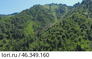 Majestic mountains in Almaty. Стоковое видео, видеограф Игорь Жоров / Фотобанк Лори