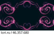Background with abstract monograms. Стоковая иллюстрация, иллюстратор Татьяна Лобанова / Фотобанк Лори