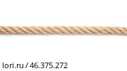 Rope on white background. Стоковое фото, фотограф Pixel_shot / Фотобанк Лори