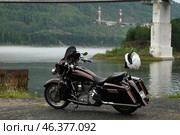 Harley Davidson Electra Glide (2024 год). Редакционное фото, фотограф Кулаков Дмитрий / Фотобанк Лори