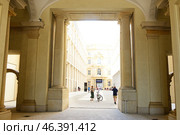 View of Humboldt Forum in Berlin, Germany. Стоковое фото, фотограф Pixel_shot / Фотобанк Лори