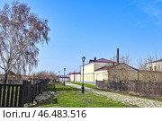 Свияжск. Двухэтажное здание (2024 год). Стоковое фото, фотограф Александр Тараканов / Фотобанк Лори