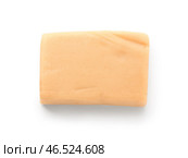 Вкусный марципановый батончик на белом фоне. Стоковое фото, фотограф Pixel_shot / Фотобанк Лори