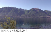 Озеро Маджоре. Локарно. Швейцария. Май. Lake Maggiore. Locarno. Switzerland. May. Стоковое видео, видеограф Горшков Александр / Фотобанк Лори