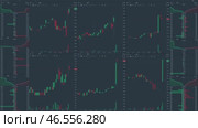 Stock market trading monitor. Стоковая анимация, аниматор Михаил Коханчиков / Фотобанк Лори