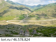 Республика Кабардино-Балкария. Могильники около села Эль-Тюбю. Стоковое фото, фотограф Антон Подгайко / ТАСС / Фотобанк Лори