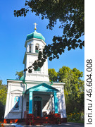 Колокольня Трехсвятительской церкви. Город Тюмень (2015 год). Стоковое фото, фотограф Александр Тараканов / Фотобанк Лори