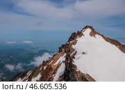 Камчатский край. Вертолет на вершине Вилючинского вулкана. Стоковое фото, фотограф Елена Верещака / ТАСС / Фотобанк Лори