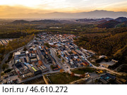 Китай. Деревня возле Великой китайской стены (2020 год). Стоковое фото, фотограф Артем Иванов / ТАСС / Фотобанк Лори