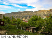 Республика Дагестан. Село Салта Гунибского района в Кавказских горах (2024 год). Стоковое фото, фотограф Ксения Левченко / ТАСС / Фотобанк Лори