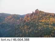 Красноярский край. Красноярск. Скальный массив Такмак. Стоковое фото, фотограф Александр Манзюк / ТАСС / Фотобанк Лори