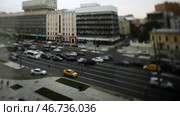 Roads are crammed with cars during rush hour, the concept of urban living. Стоковое фото, фотограф David Kashakhi / Фотобанк Лори